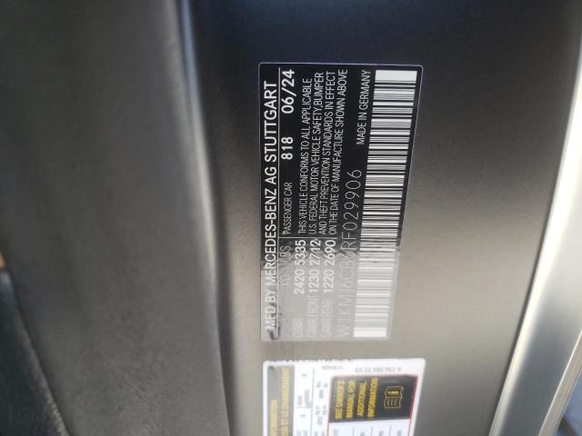 MERCEDES-BENZ CLE AMG 53 2024 VIN W1KMJ6CB6RF029906