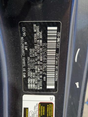 TOYOTA GR 86 PREM 2023 VIN JF1ZNBE19P9759778