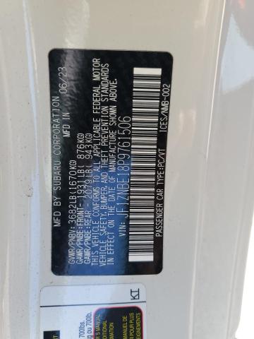 TOYOTA GR 86 PREM 2023 VIN JF1ZNBE18P9761506