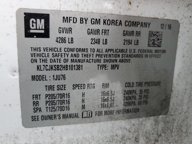 Фото 13 - CHEVROLET TRAX