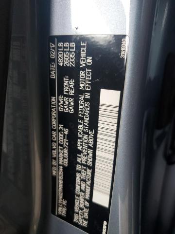 VOLVO S60 2017 VIN LYV402TMXHB153544