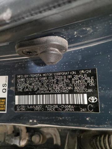 TOYOTA CROWN SIGN 2025 VIN JTDACAAJ8S3007482