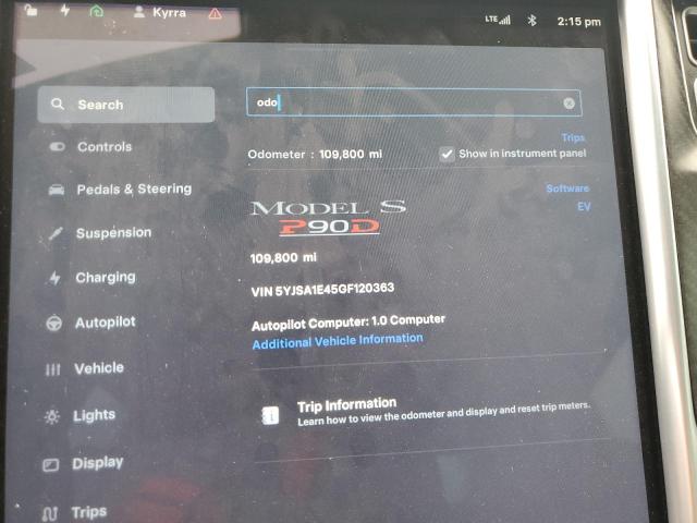 Фото 9 - TESLA MODEL S