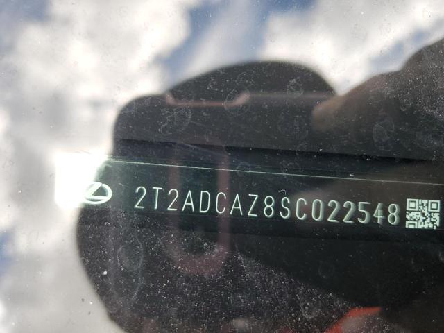 LEXUS NX 250 BAS 2025 VIN 2T2ADCAZ8SC022548