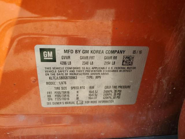 Фото 12 - CHEVROLET TRAX