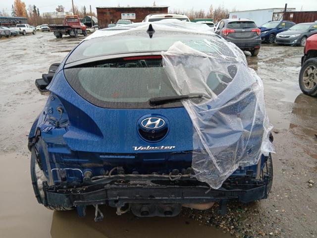 HYUNDAI VELOSTER 2017 VIN KMHTC6AD6HU312512