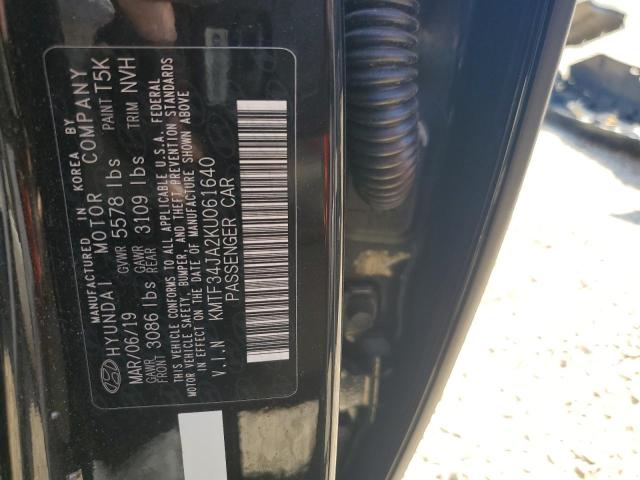 GENESIS G90 2019 VIN KMTF34JA2KU061640