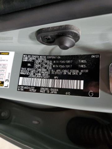 TOYOTA 4RUNNER SE 2023 VIN JTERU5JR4P6156597