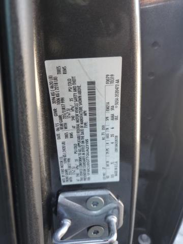 FORD ESCAPE 2016 VIN 1FMCU0G77GUA23195