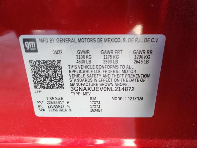 Фото 13 - CHEVROLET EQUINOX