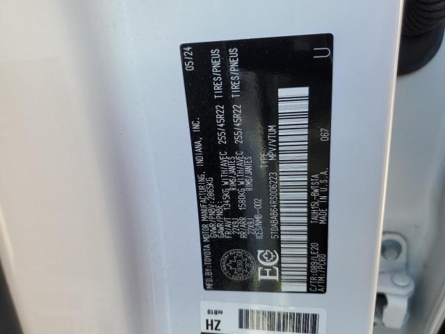 LEXUS TX 500H F 2024 VIN 5TDABAB64RS006223