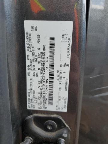 FORD F150 2016 VIN 1FTEW1CP3GKF17102