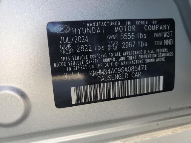 HYUNDAI IONIQ 6 SE 2025 VIN KMHM34AC9SA085471