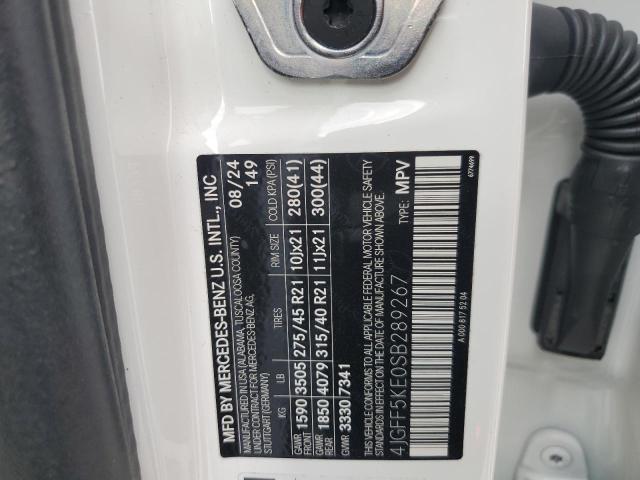 MERCEDES-BENZ GLS-CLASS 2025 VIN 4JGFF5KE0SB289267