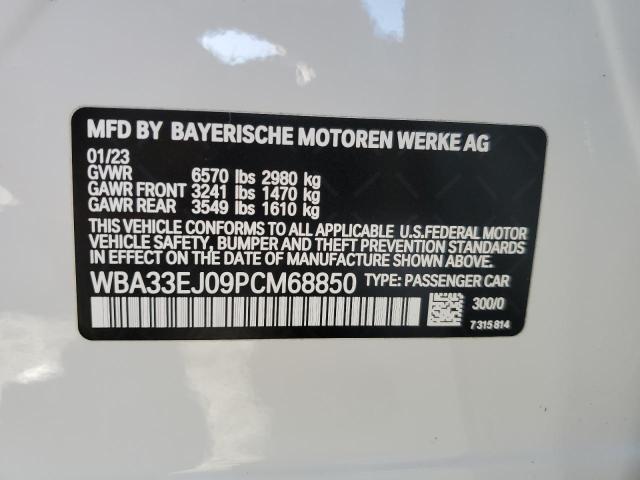 BMW 760 XI 2023 VIN WBA33EJ09PCM68850