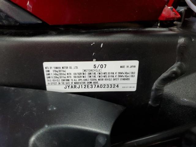 YAMAHA YZF 2007