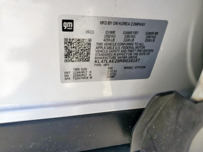 BUICK ENVISTA PR 2024 VIN KL47LAE28RB016187