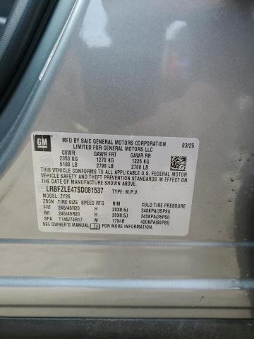 BUICK ENVISION S 2025 VIN LRBFZLE47SD081537