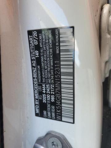 MERCEDES-BENZ CLA-CLASS 2021 VIN W1K5J4GB7MN152311