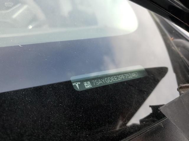 TESLA MODEL Y 2023 VIN 7SAYGDEE2PF752467