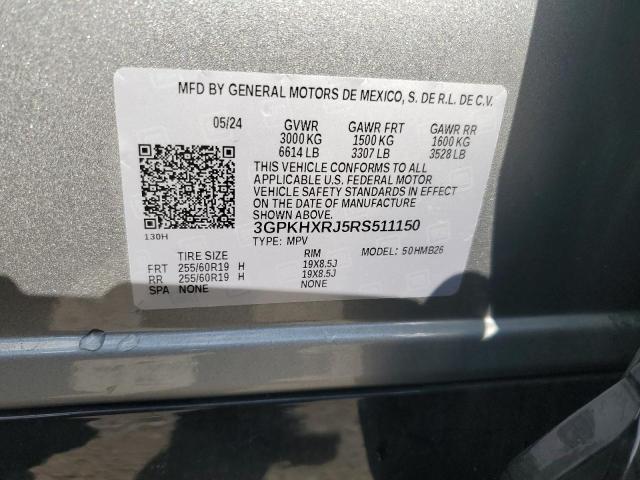 HONDA PROLOGUE T 2024 VIN 3GPKHXRJ5RS511150