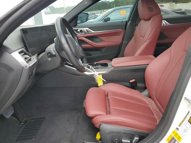 BMW I4 EDRIVE 2024 VIN WBY43AW0XRFR52034