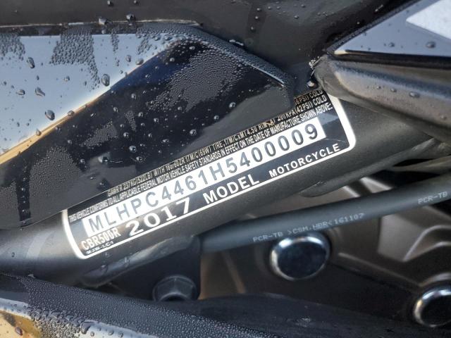 HONDA CBR CYCLE 2017