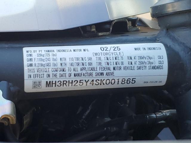 YAMAHA YFZ320 AC 2025