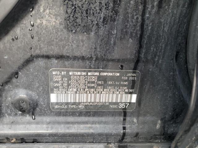 MITSUBISHI OUTLANDER 2023 VIN JA4ARUAU3PU007136