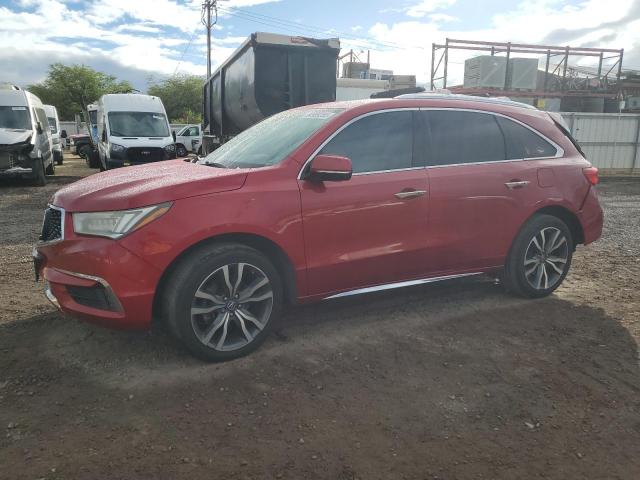 ACURA MDX 2019 VIN 5J8YD4H81KL007020