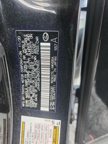 LEXUS UX 250H 2021 VIN JTHX9JBH3M2039820