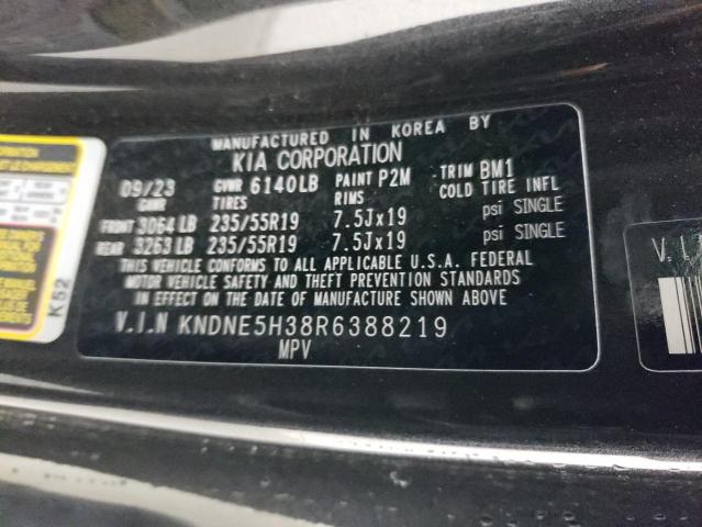 KIA CARNIVAL S 2024 VIN KNDNE5H38R6388219