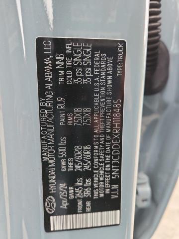 HYUNDAI SANTA CRUZ 2024 VIN 5NTJCDDEXRH118485