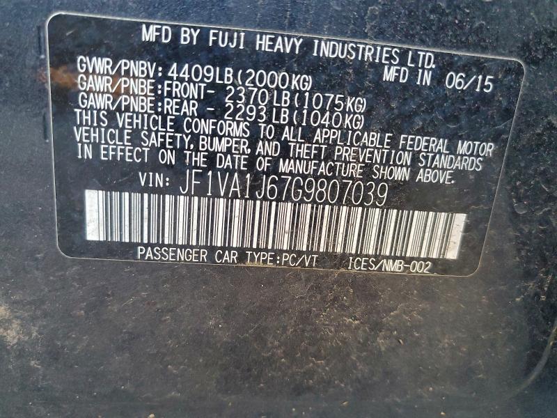 Фото 12 - SUBARU WRX