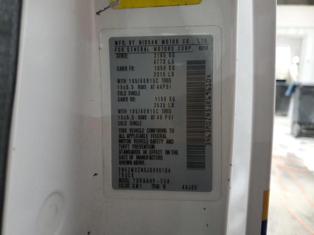 CHEVROLET EXPRESS 2018 VIN 3N63M0ZN5JK696104