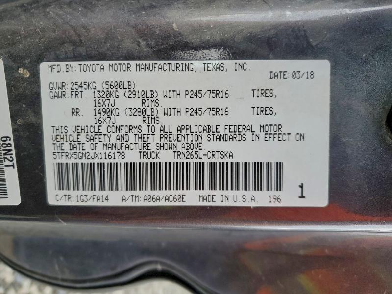 Фото 12 - TOYOTA TACOMA