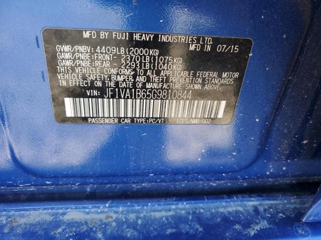 Фото 12 - SUBARU WRX