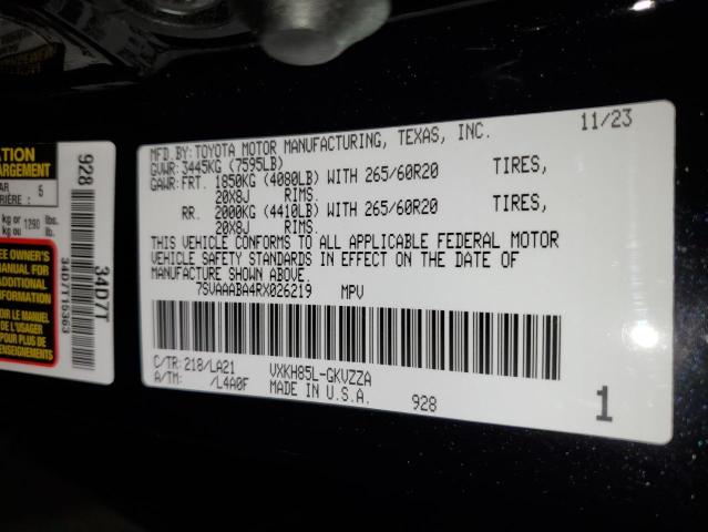 Фото 14 - TOYOTA SEQUOIA