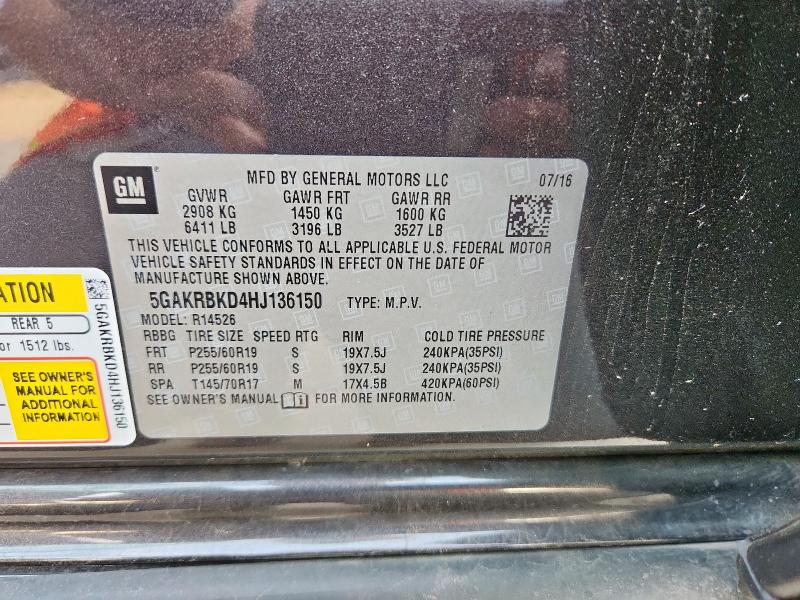 Фото 13 - BUICK ENCLAVE