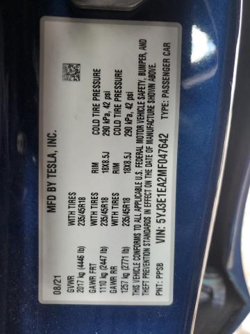 Фото 12 - TESLA MODEL 3