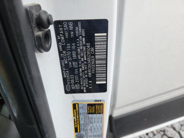 HYUNDAI VENUE 2024 VIN KMHRC8A34RU285048