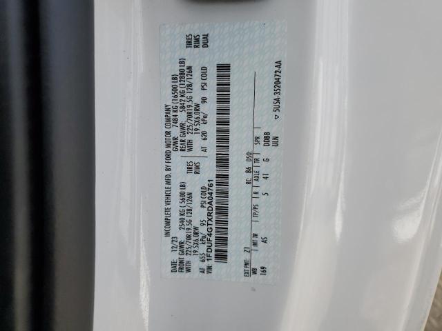 FORD F450 2024 VIN 1FDUF4GTXRDA04761