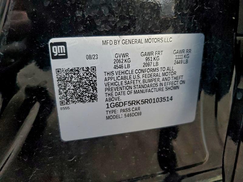 CADILLAC CT4 2024 VIN 1G6DF5RK5R0103514