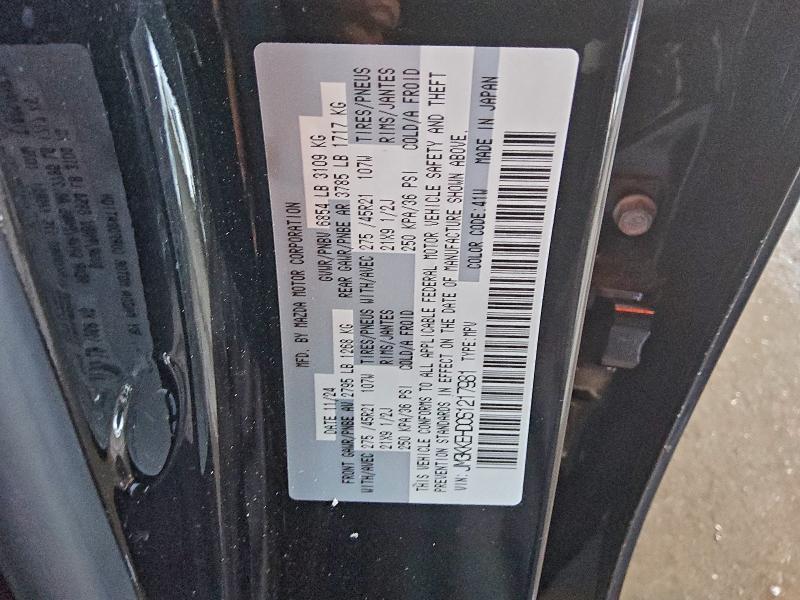 MAZDA CX-90 2025 VIN JM3KKEHD0S1217981