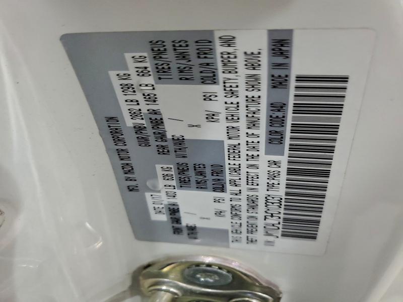 MAZDA MX5 2017 VIN JM1NDAL73H0103031