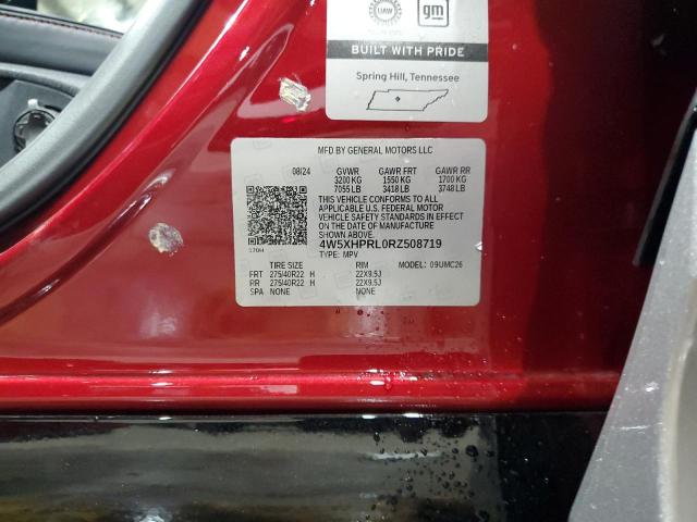 ACURA ZDX TYPE-S 2024 VIN 4W5XHPRL0RZ508719