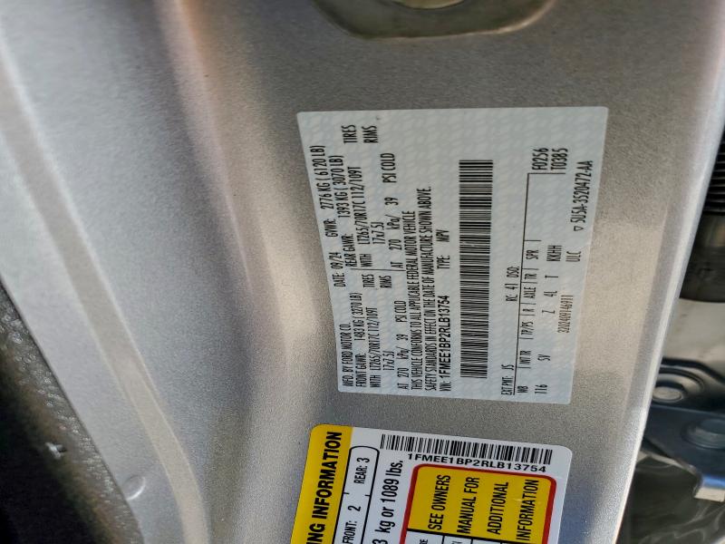 FORD BRONCO BLA 2024 VIN 1FMEE1BP2RLB13754