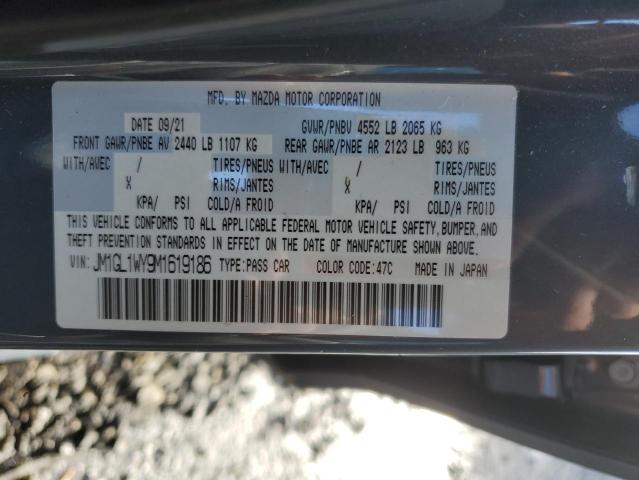 MAZDA 6 2021 VIN JM1GL1WY9M1619186