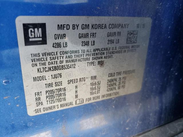 Фото 13 - CHEVROLET TRAX