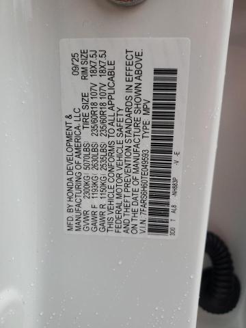 HONDA CR-V TRAIL 2026 VIN 7FARS6H60TE049593